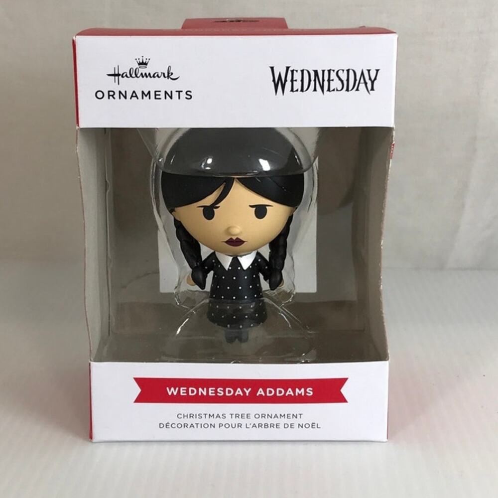 NWT Hallmark Ornament Christmas MGM Wednesday Addams